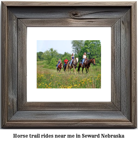 horse trail rides near me in Seward, Nebraska